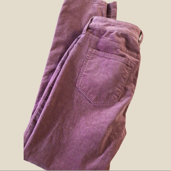 Sonoma Mauve Pink High Rise Skinny Corduroy Pants NWT - Picture 3 of 10